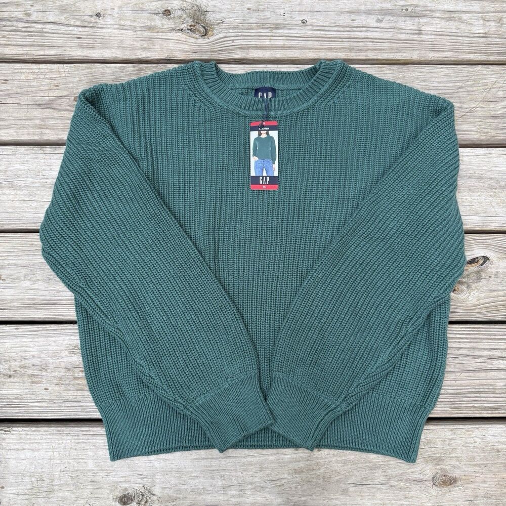 Gap Women’s Green  Sweater Size XL NWT